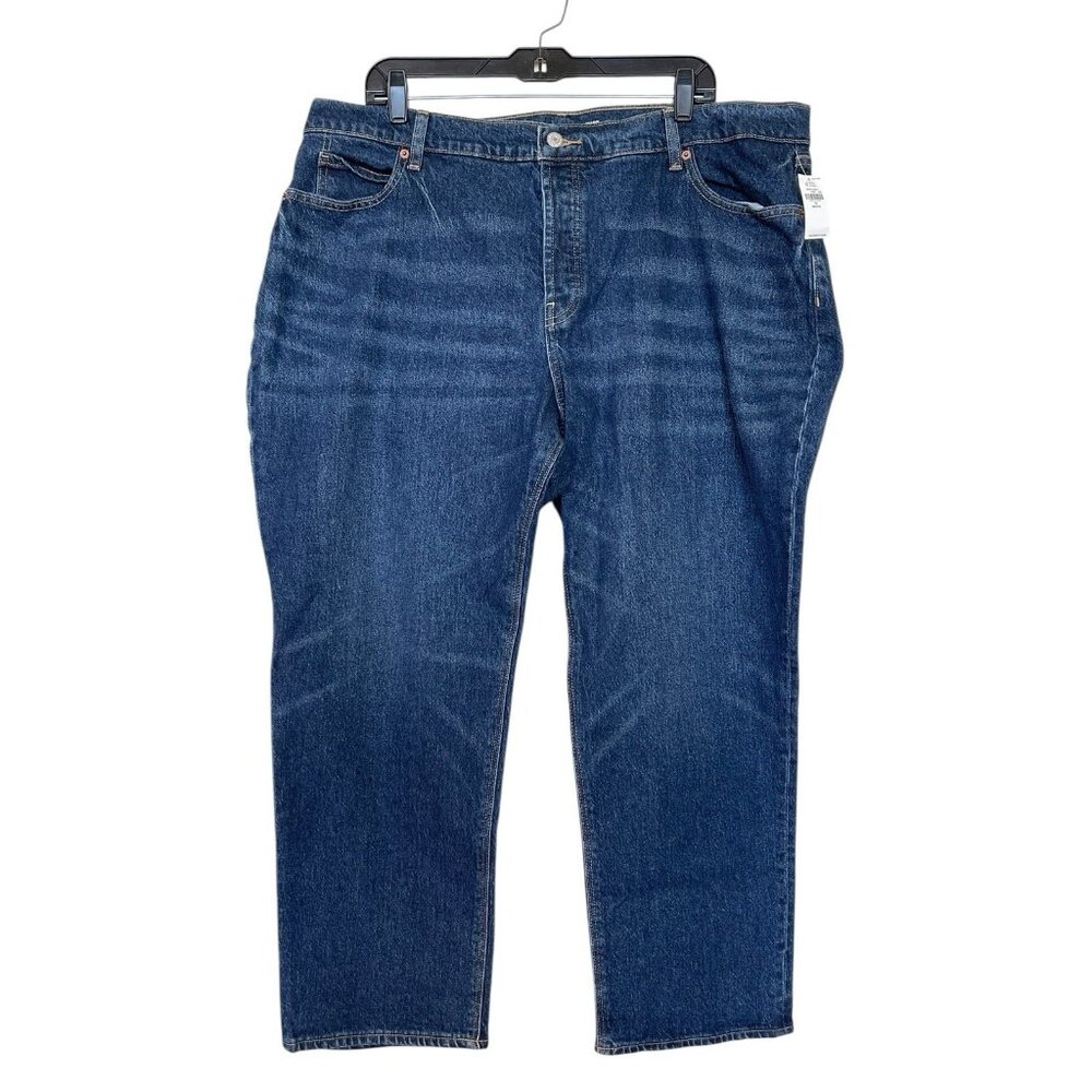 Old Navy Jeans Womens Size‎ 18 Petite High Rise Slouchy Straight Secret Pockets